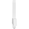 Ekena Millwork Eugene Architectural Grade PVC Gable Bracket, 36"W x 16 1/2"H x 2"D x 4"F, 11/12 Pitch GBP036X17X0204EUG00 - alternate 3